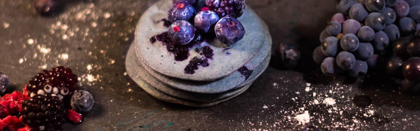 Keto Blueberry Sheet Pan Pancakes