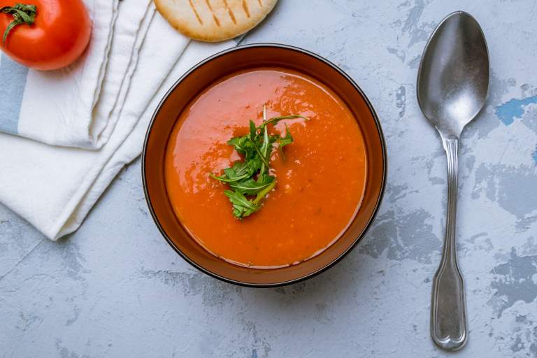 Keto Tomato Bisque Soup Photo
