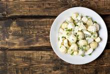 Cream & Healthy Potato Salad Alternative (Cauliflower)