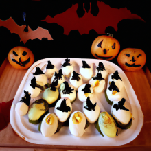 Spooky and Delicious: Halloween-inspired Deviled Eggs